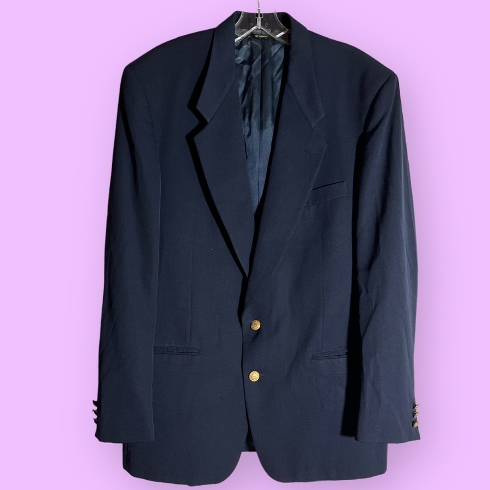 Givenchy Navy Blue Men's Sport Coat Blazer